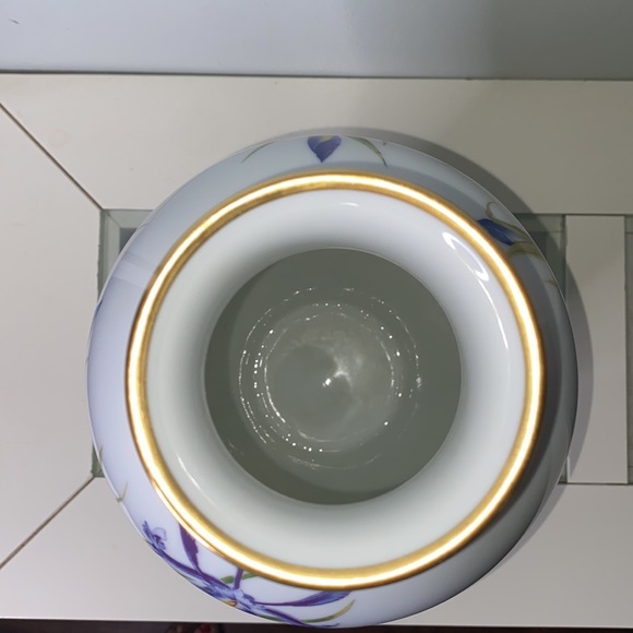 Franklin Porcelain The Meadowland Bird Vase by Basil Ede Limited Edition 1980 - Picture 11 of 15